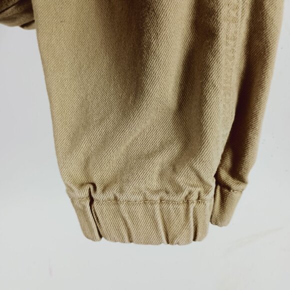 Forever 21 Cargo Pants Womens L Khaki High Rise Y2K Parachute Streetwear - Picture 9 of 11